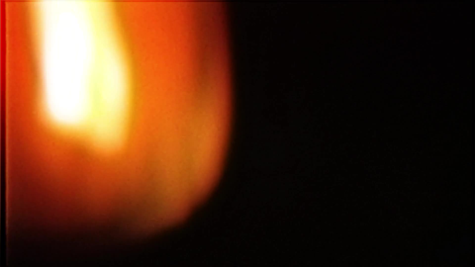 Fiery Red Film Burn