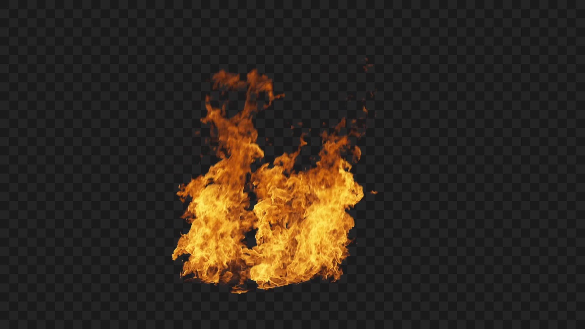 Ground Blaze Effect on Alpha