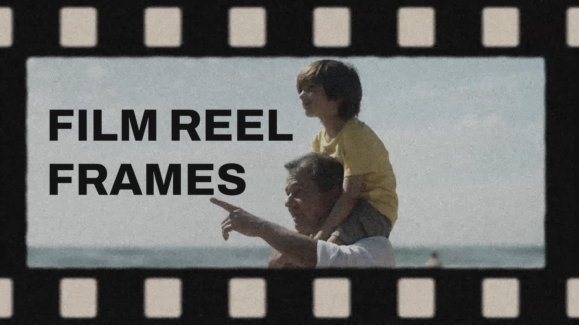 Film Strip Reel Border Frames Pack