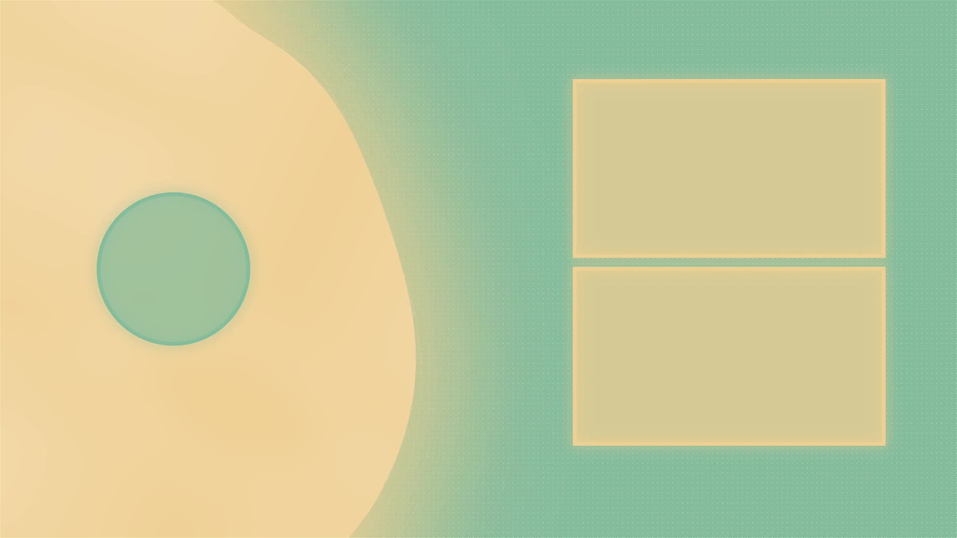 Flat Design End Frame
