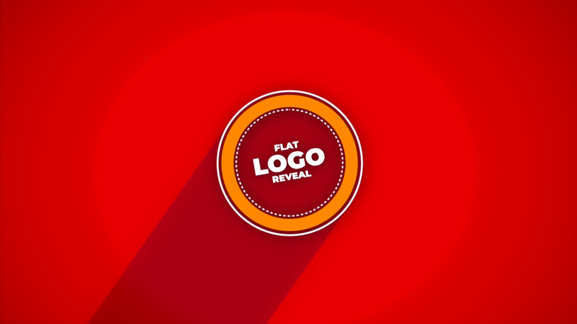Flat Logo Reveal