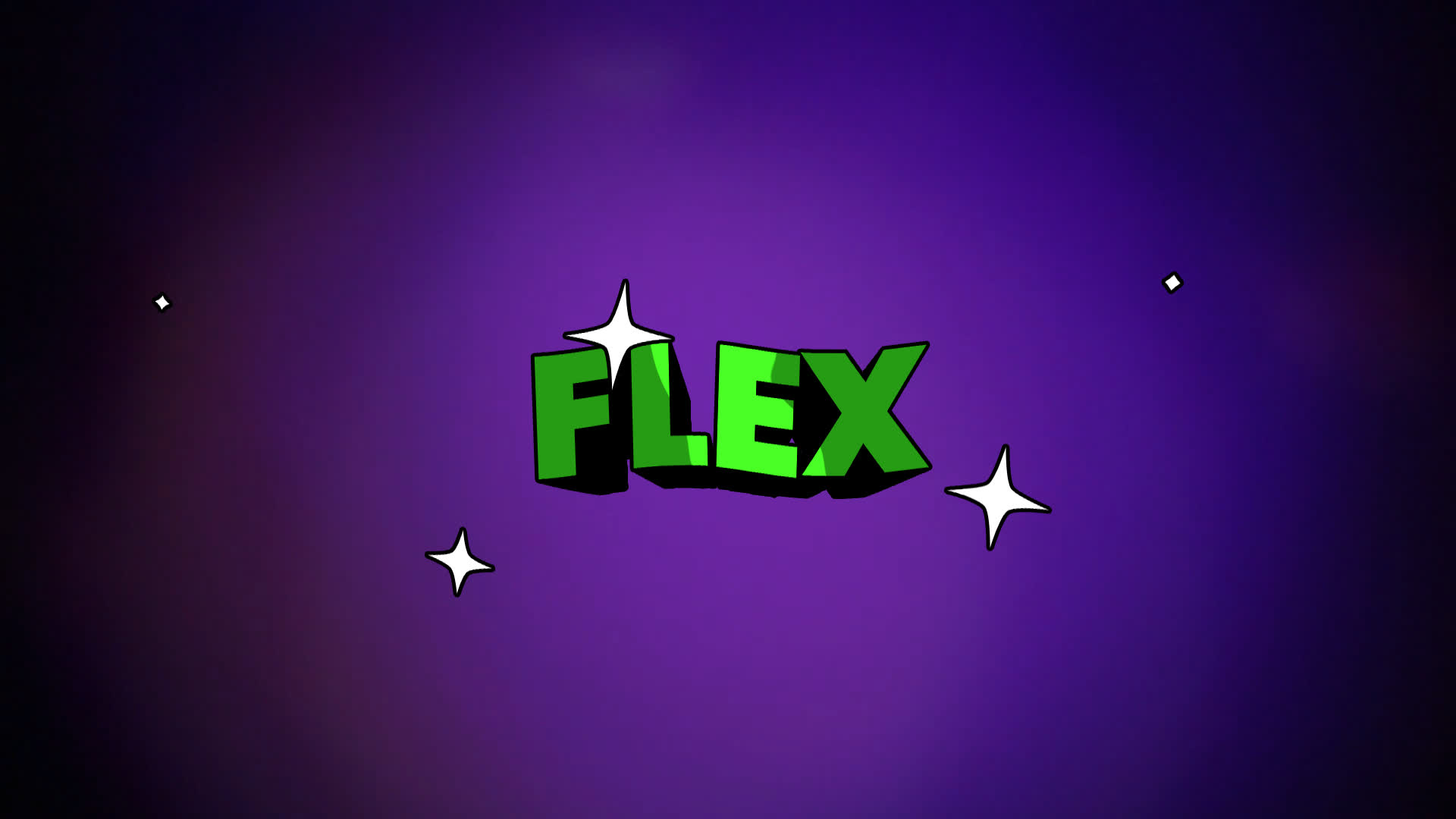 Flex - 3D Cartoon Text