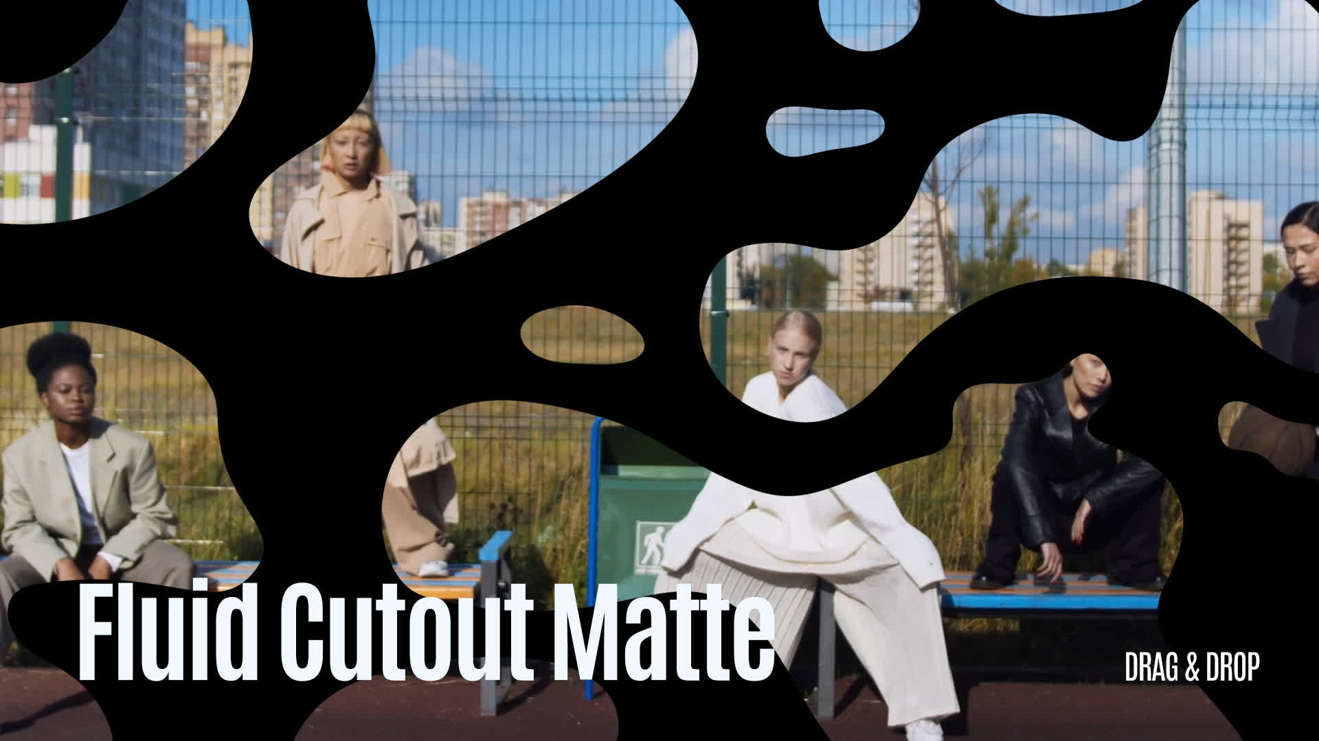 Fluid Cutout Matte
