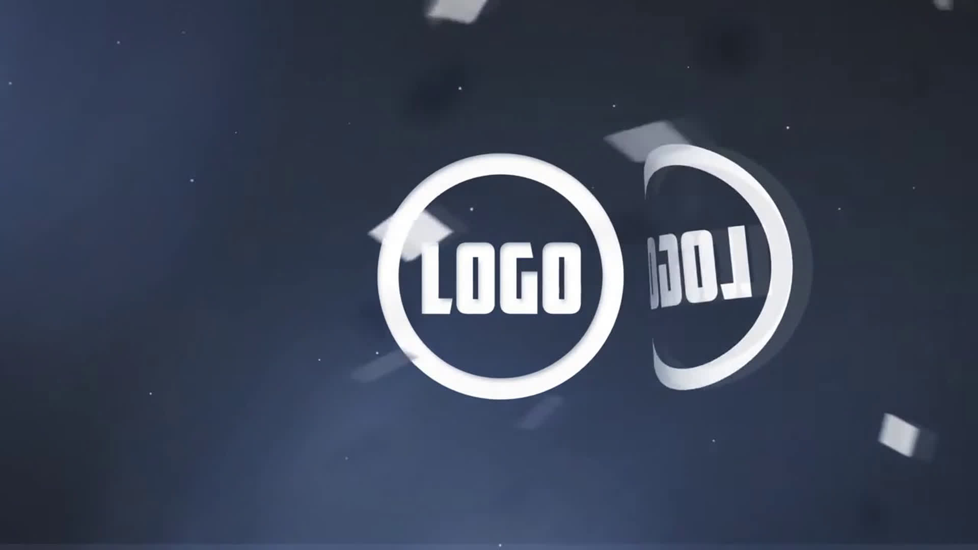 Folding Logo Reveal
