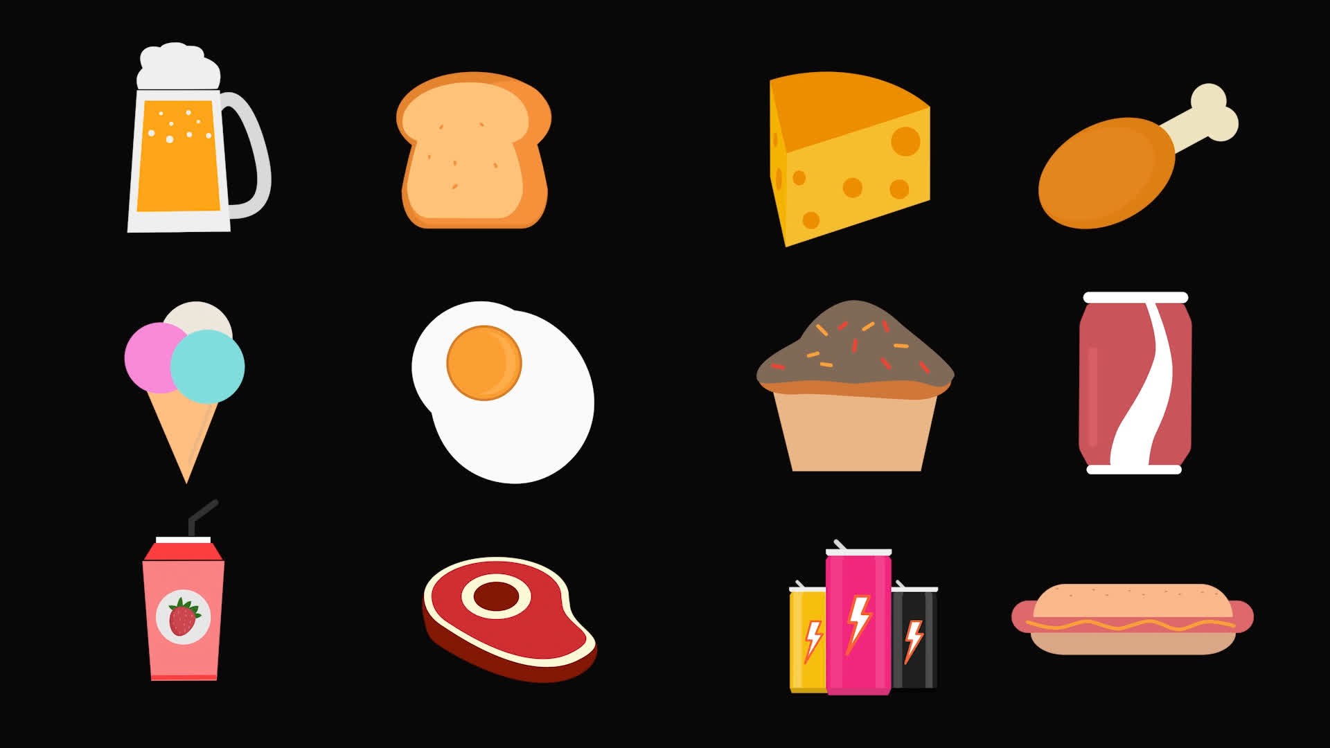 Food Icons Pack