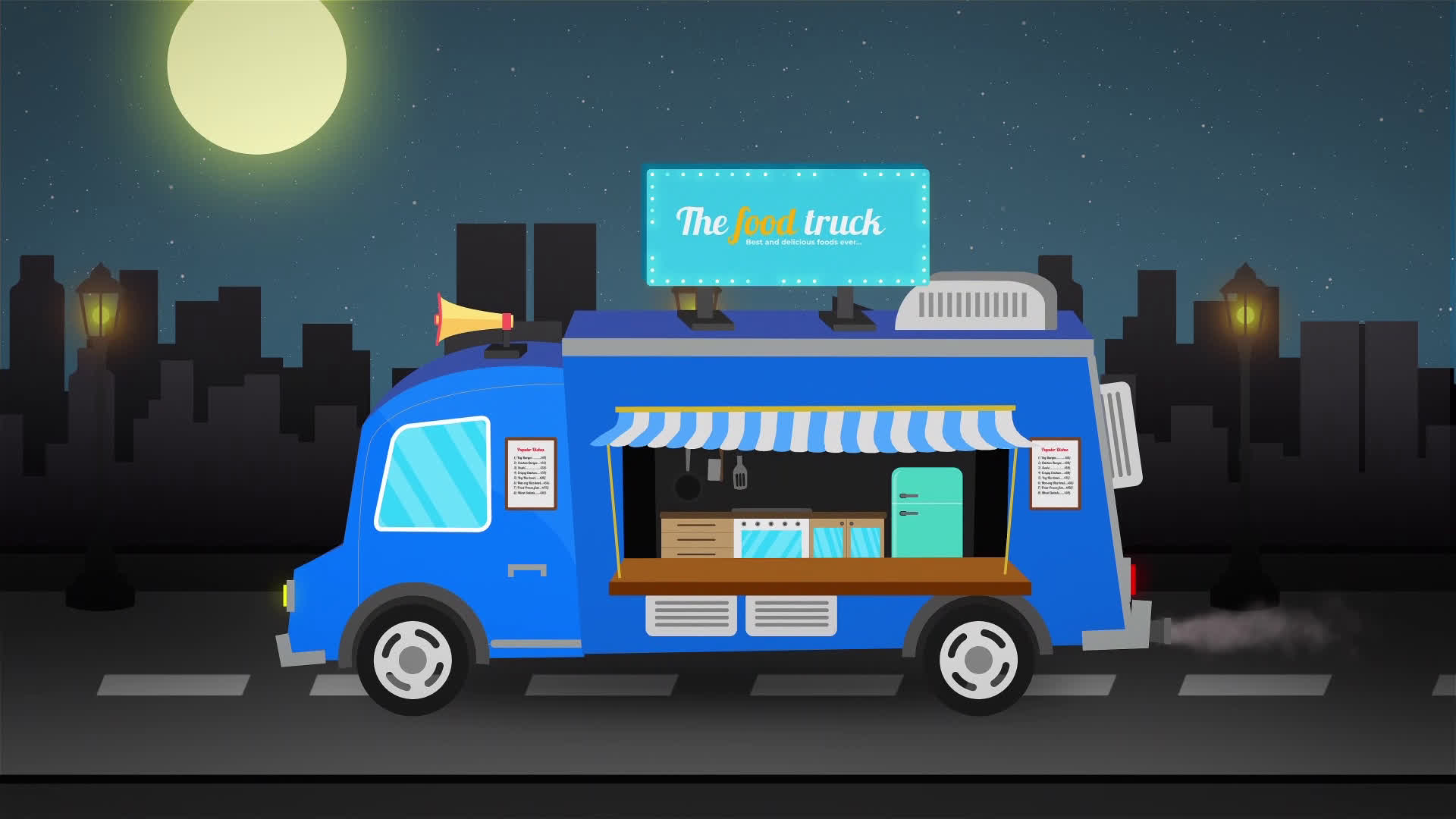 Food Van Logo Reveal