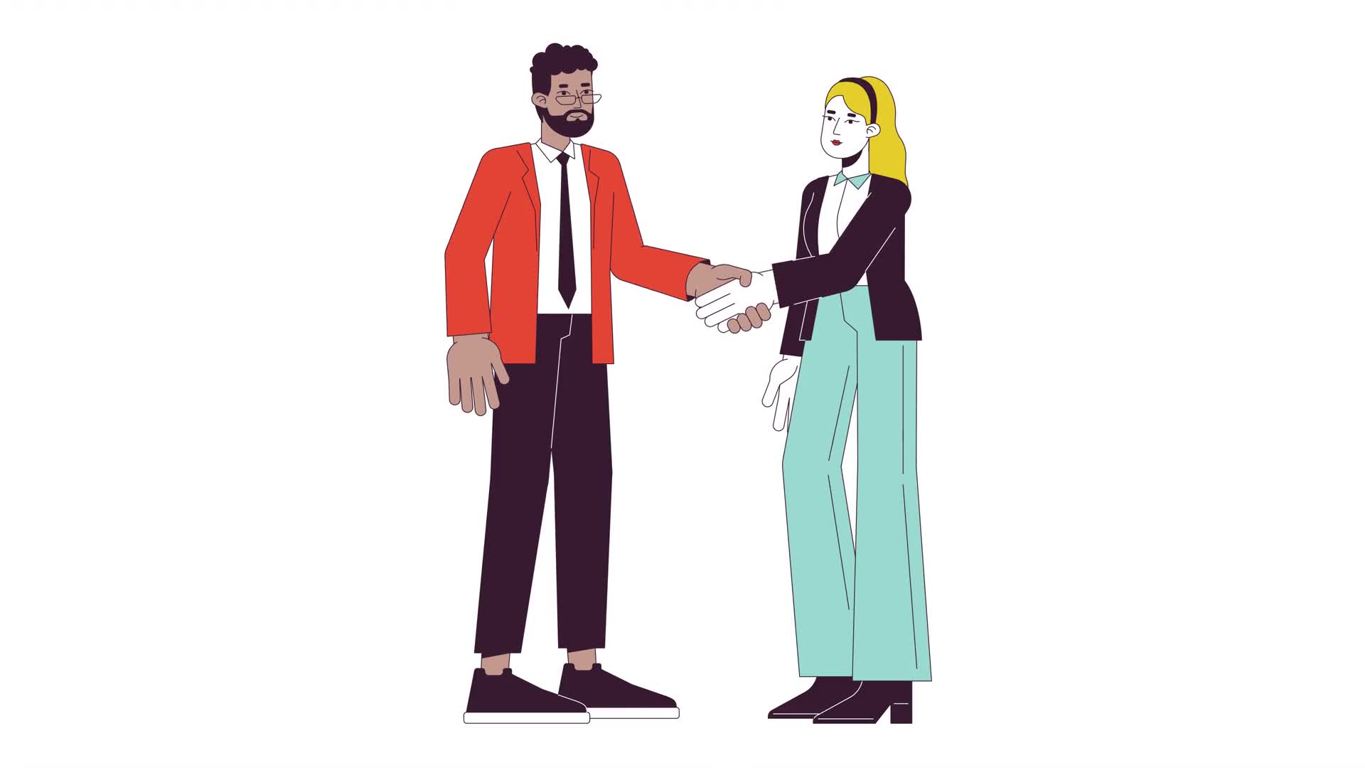 Formal Shaking Hands