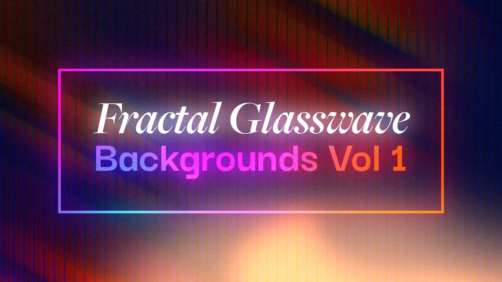 Fractal Glasswave Backgrounds Gradient