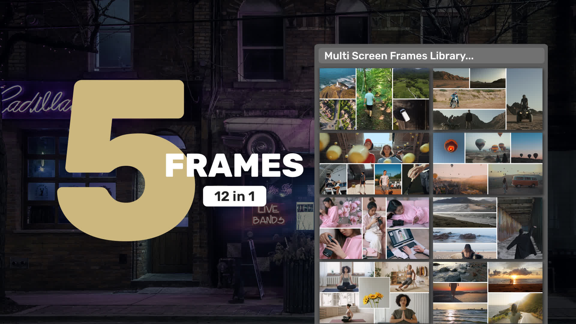 Frame Multi Screen Frames Library