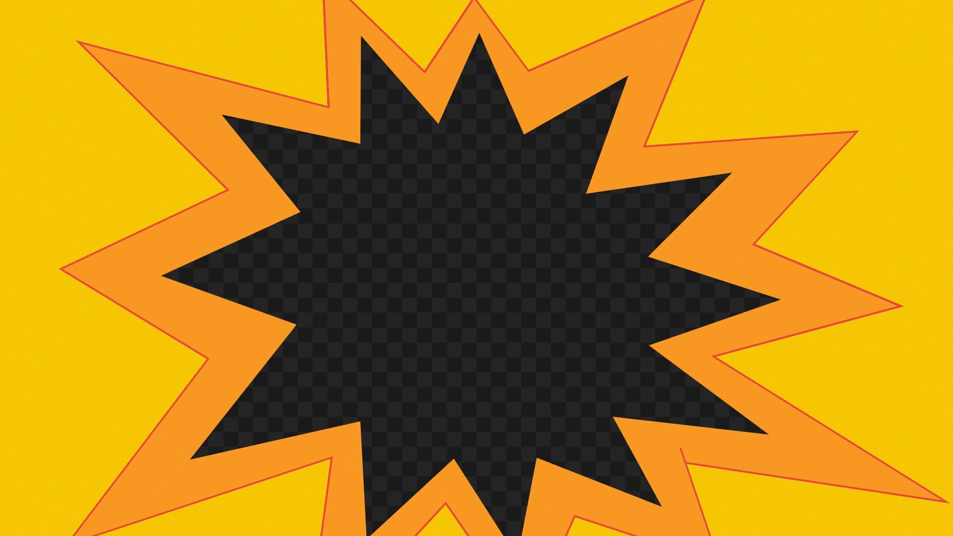 Cartoon Explosion Transition