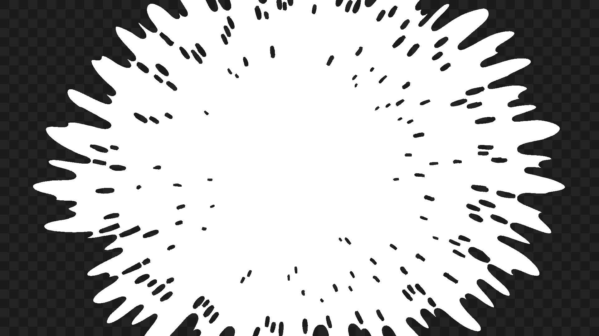 Full Screen Liquid Explosion Transition