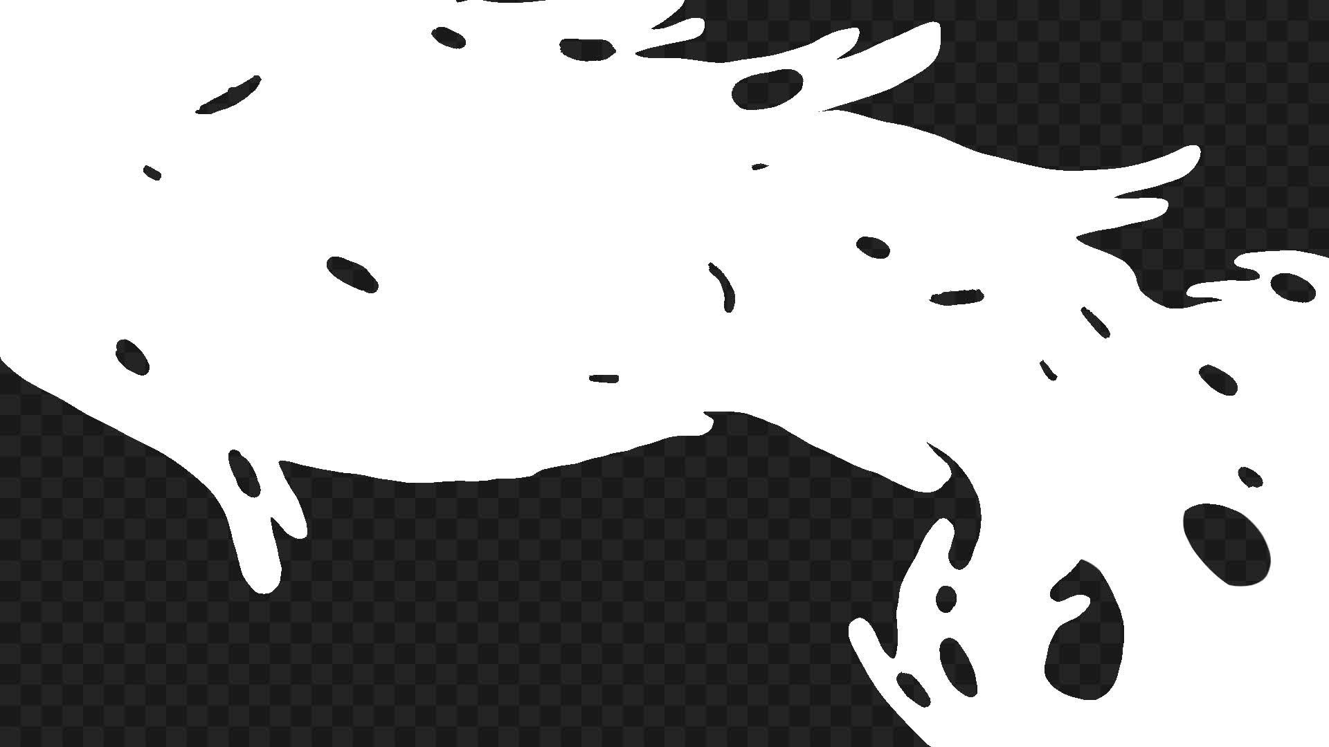 Full Screen Liquid Hand Drawn Transition