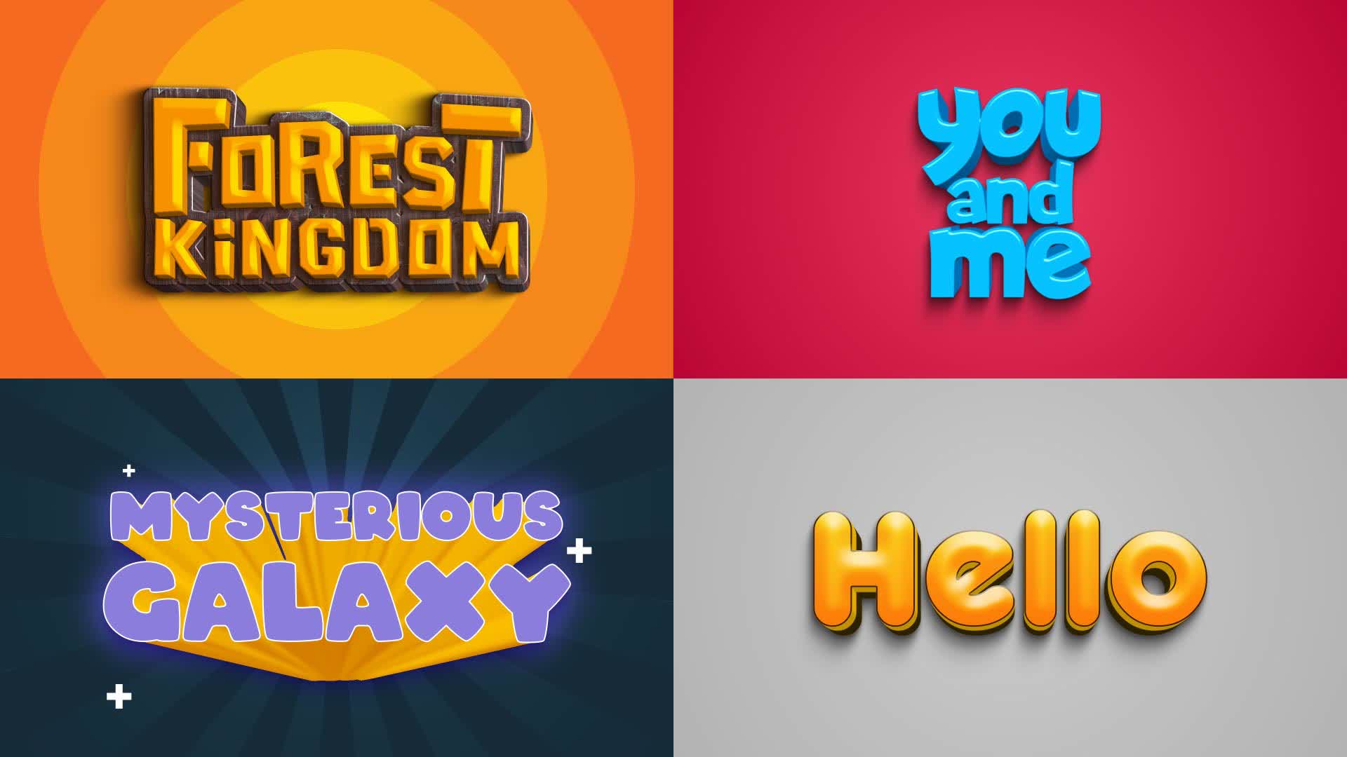 Fun Color Text Effects