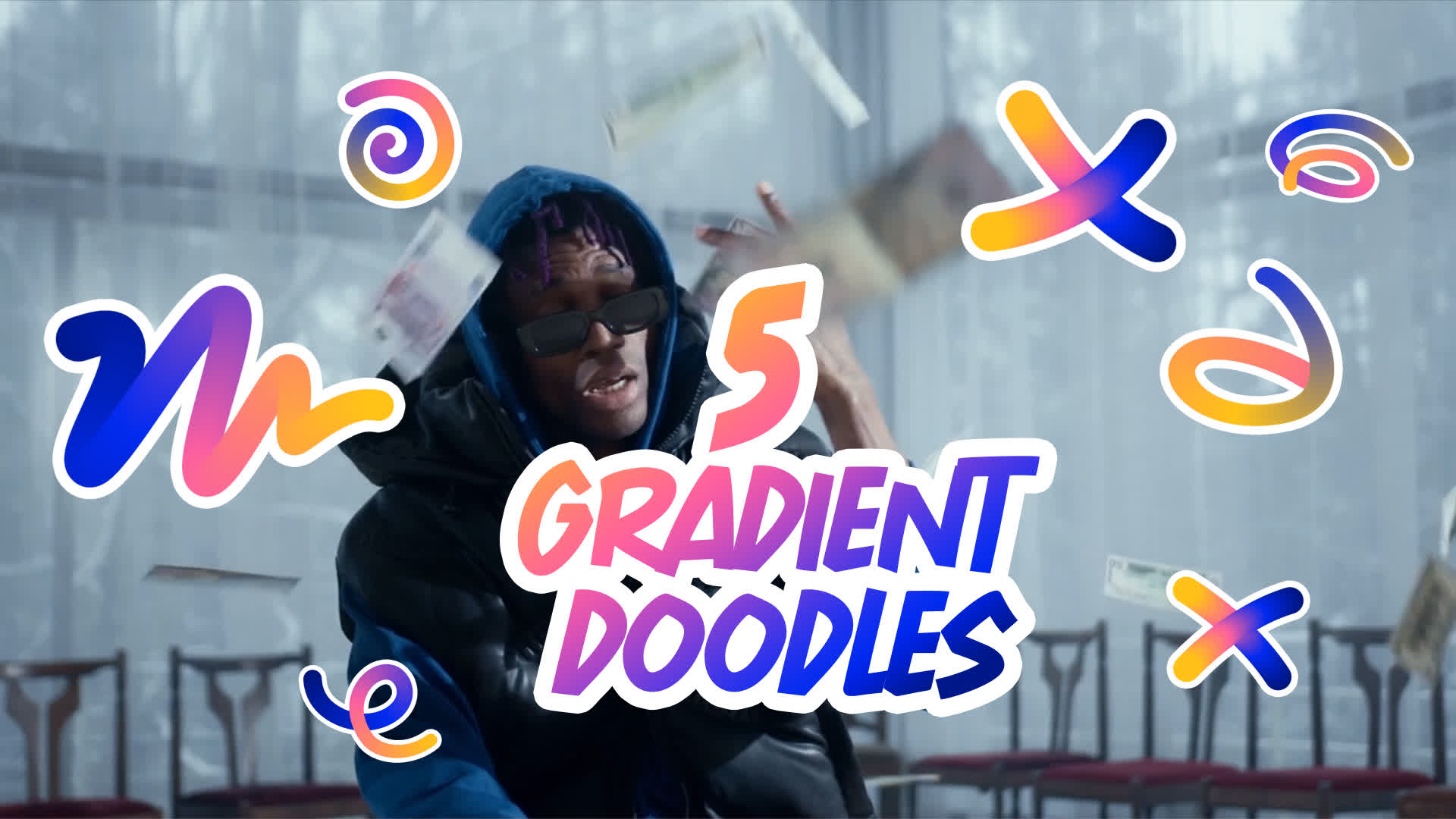 Fun Gradient Doodle Pack