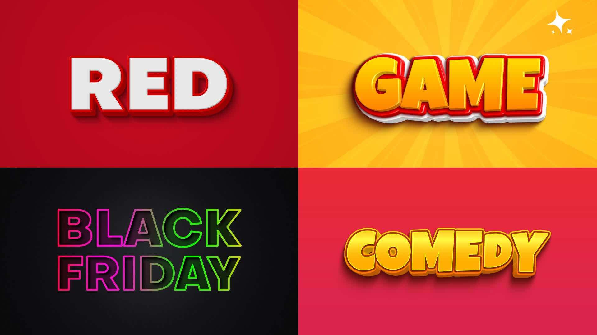 Fun Promo Text Styles