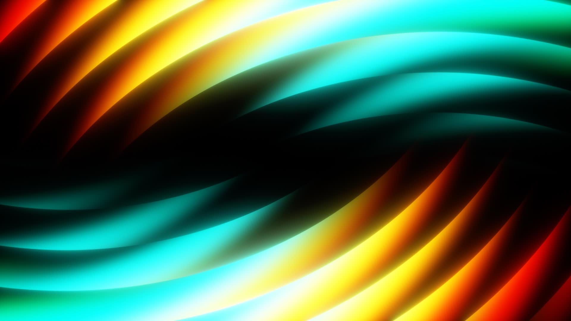Futuristic Abstract Vivid Gradient Waves