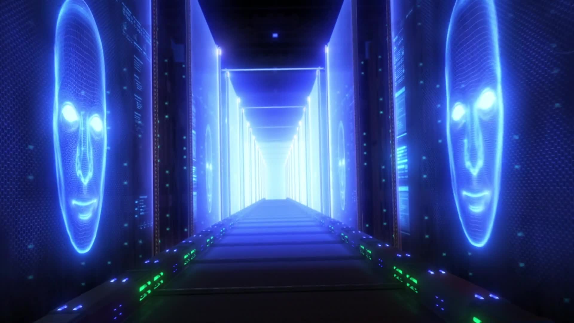 Futuristic Data Centre