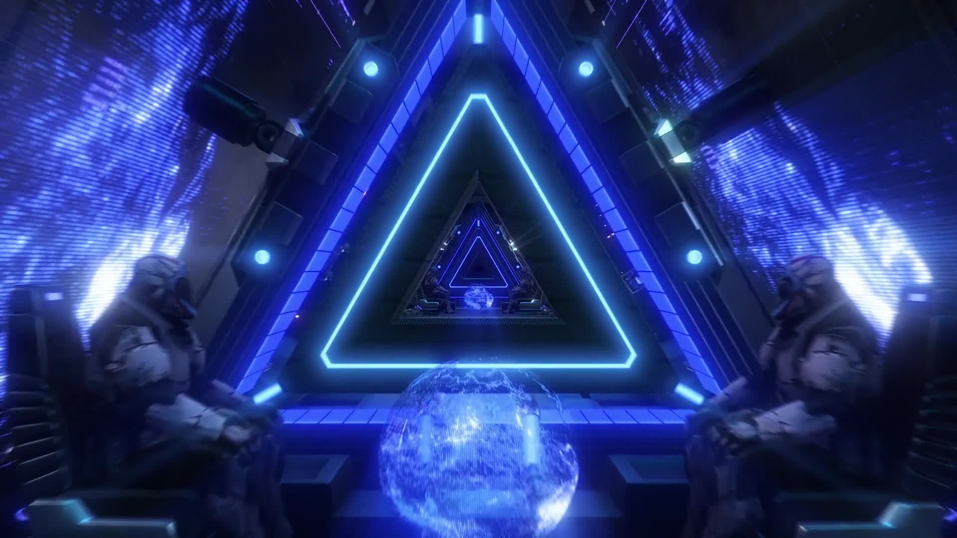 Futuristic Sci Fi Hallway