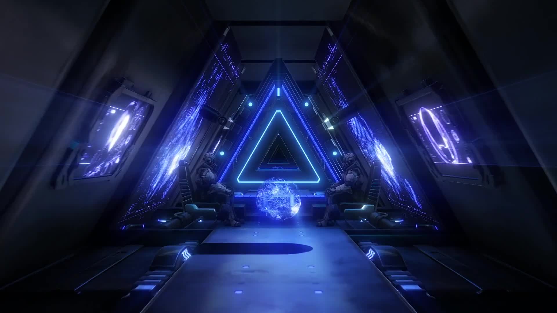 Futuristic Sci Fi Interior