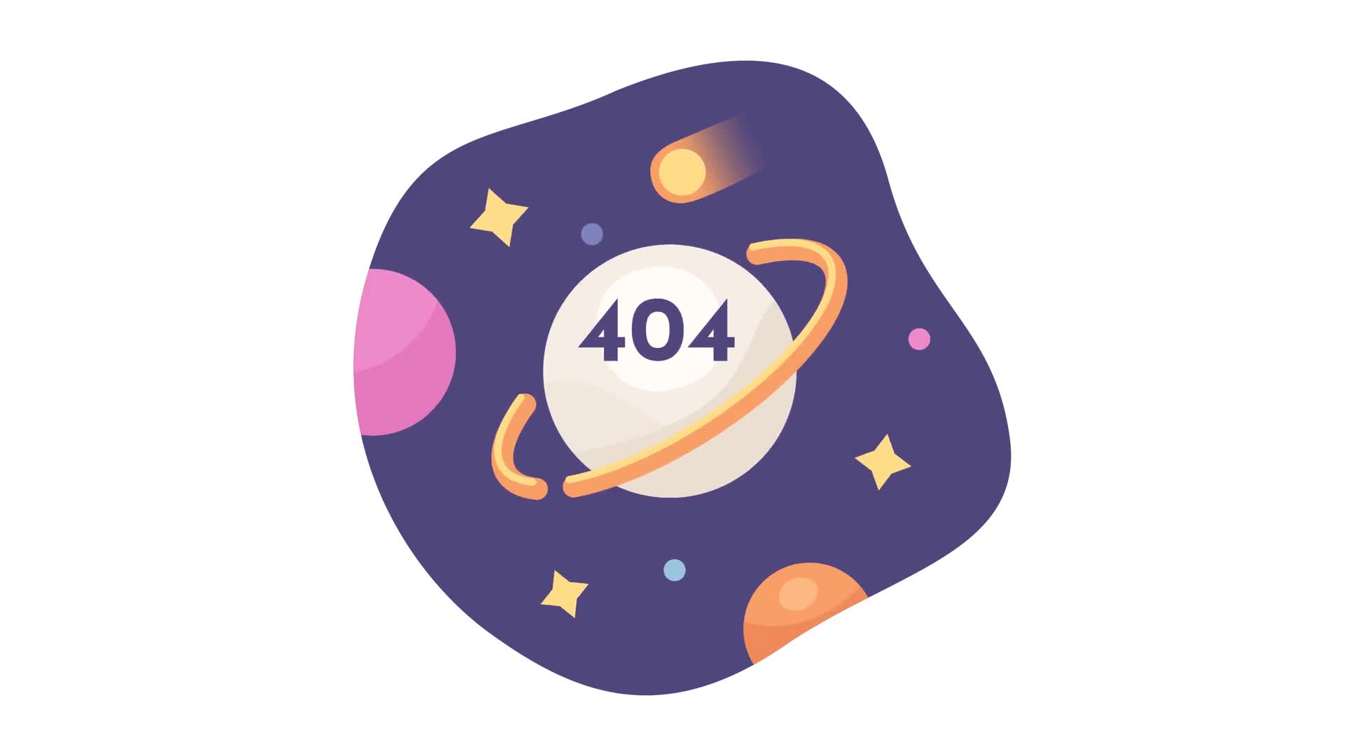 Galaxy Space Planets 404 Error
