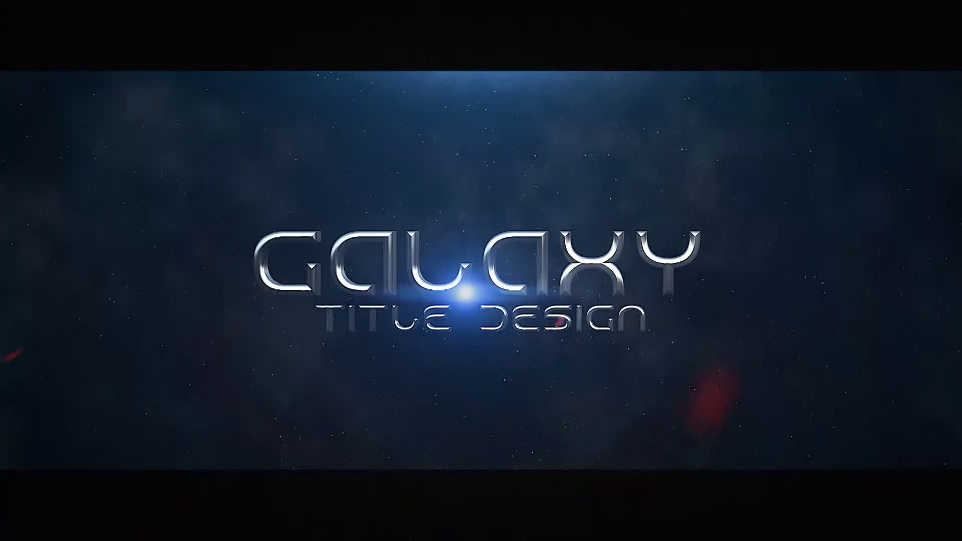 Galaxy Title Design