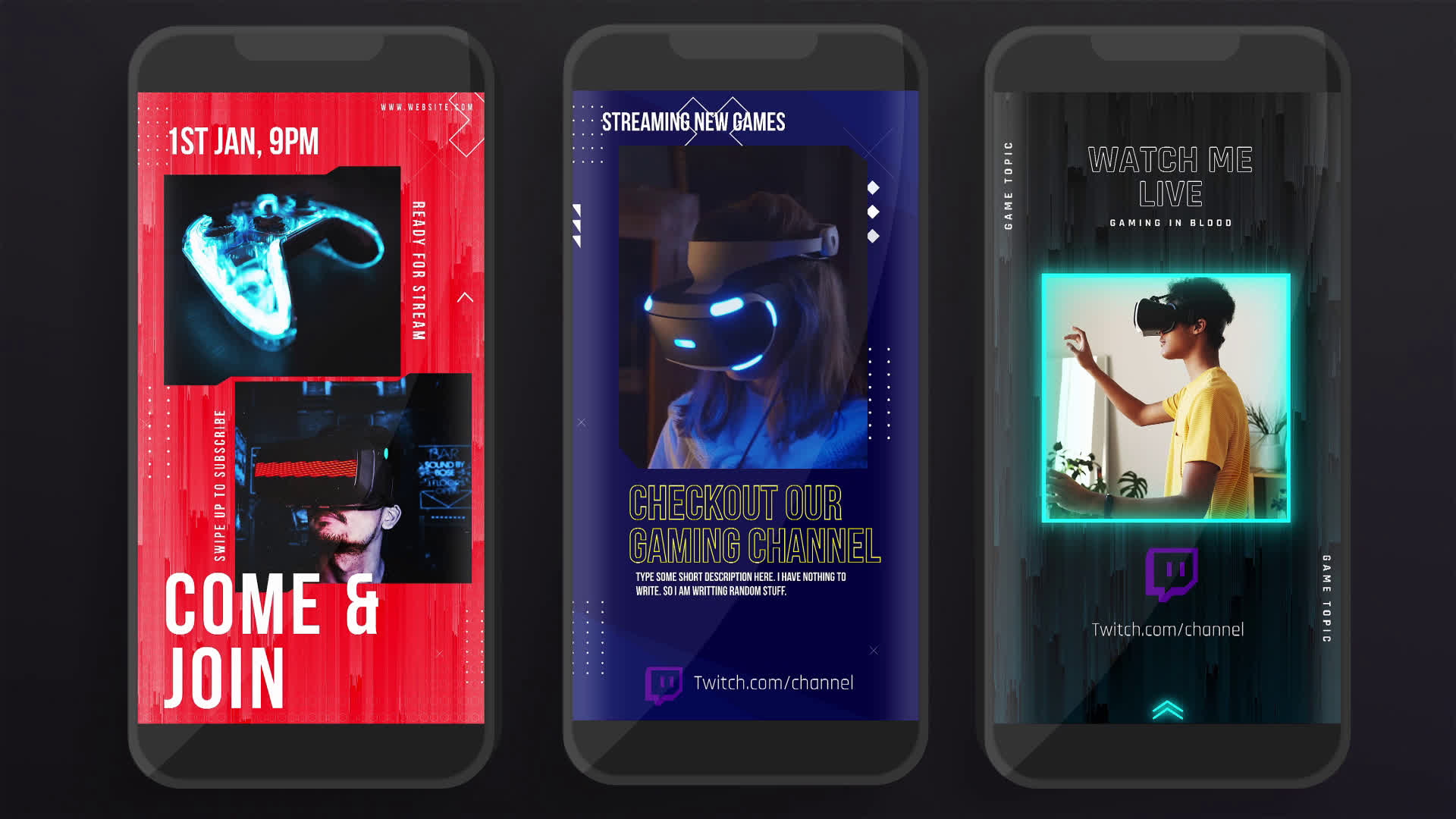 Gaming Instagram Stories