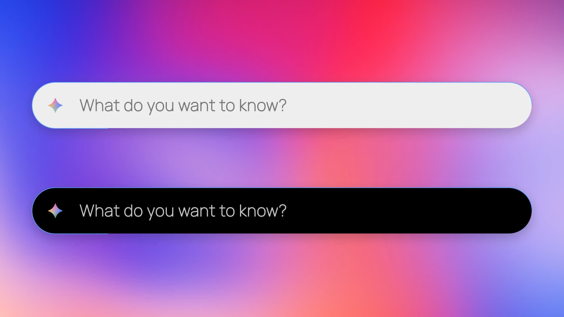 Gemini AI Search Bar