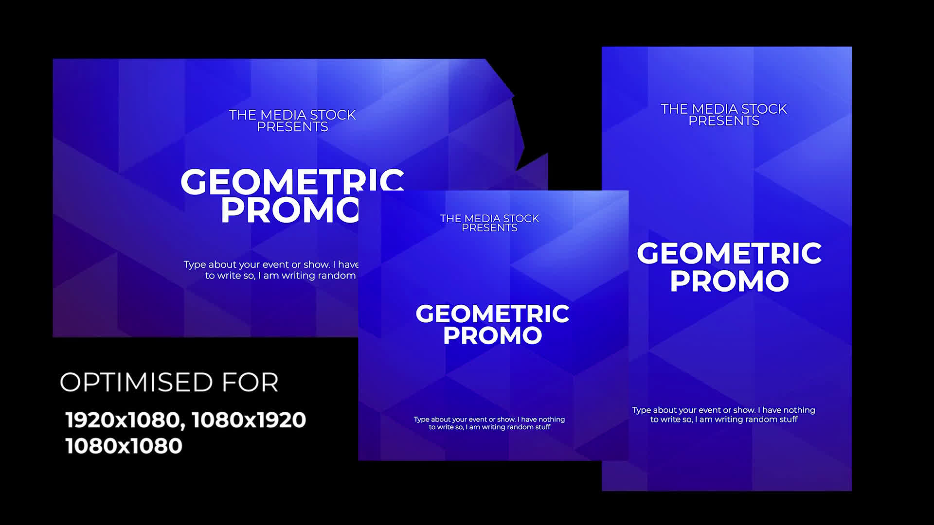 Geometric Promo