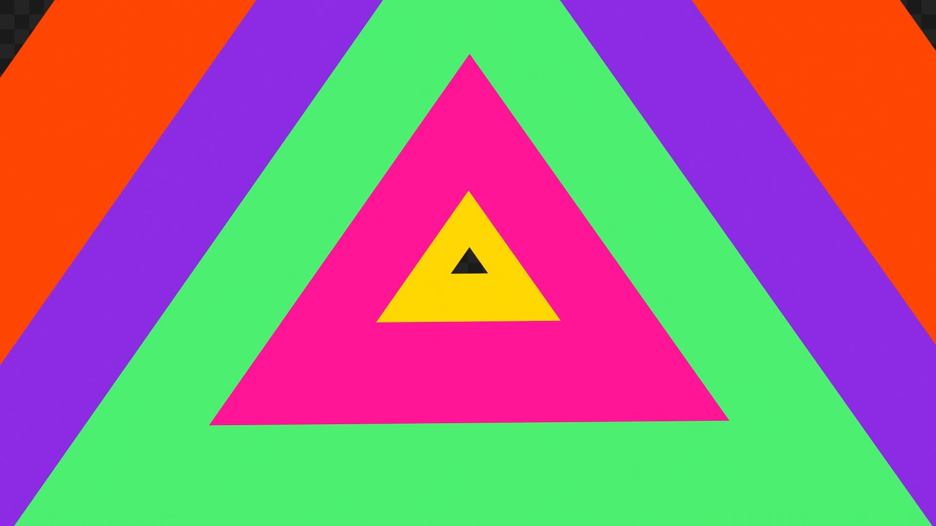 Geometric Triangle Transition