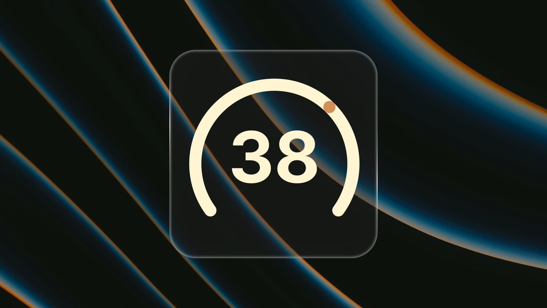 Glass Effects Temperature Widget