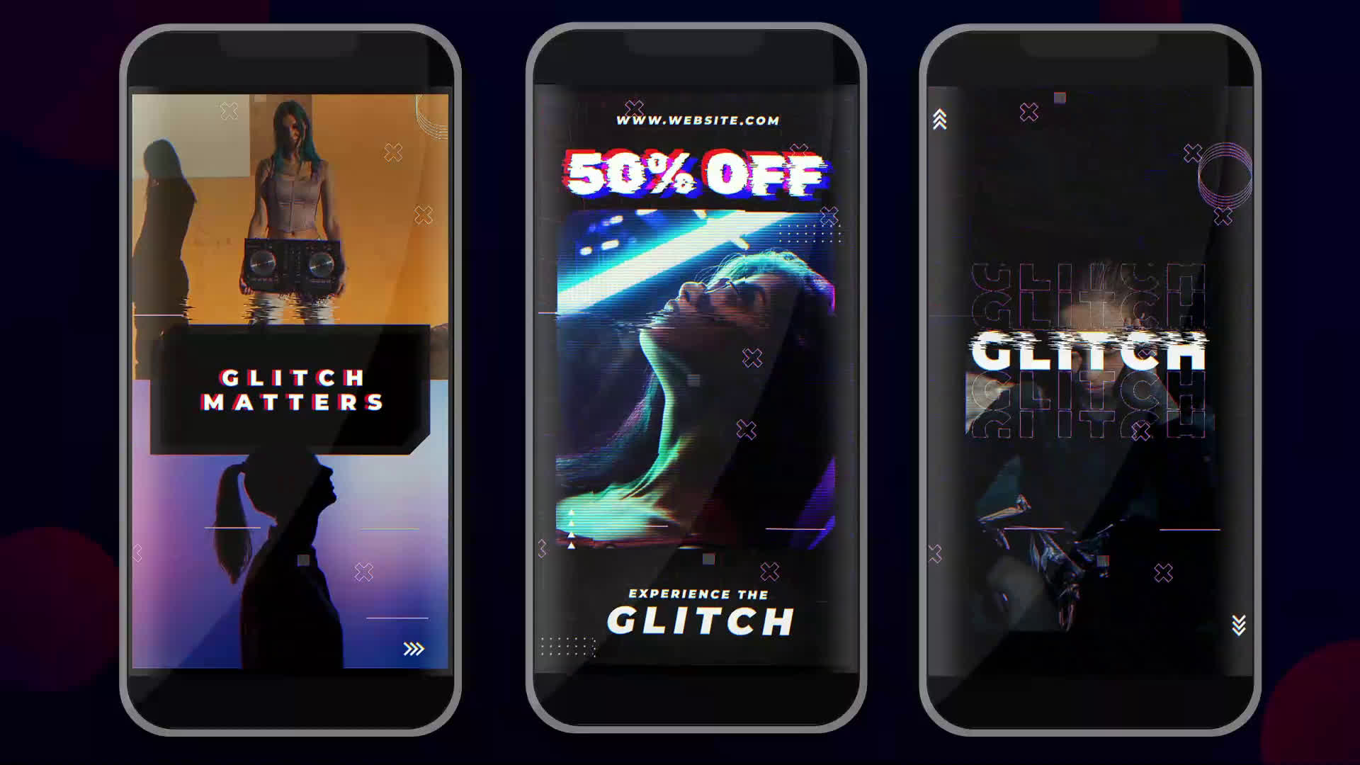 Glitch Instagram Reels
