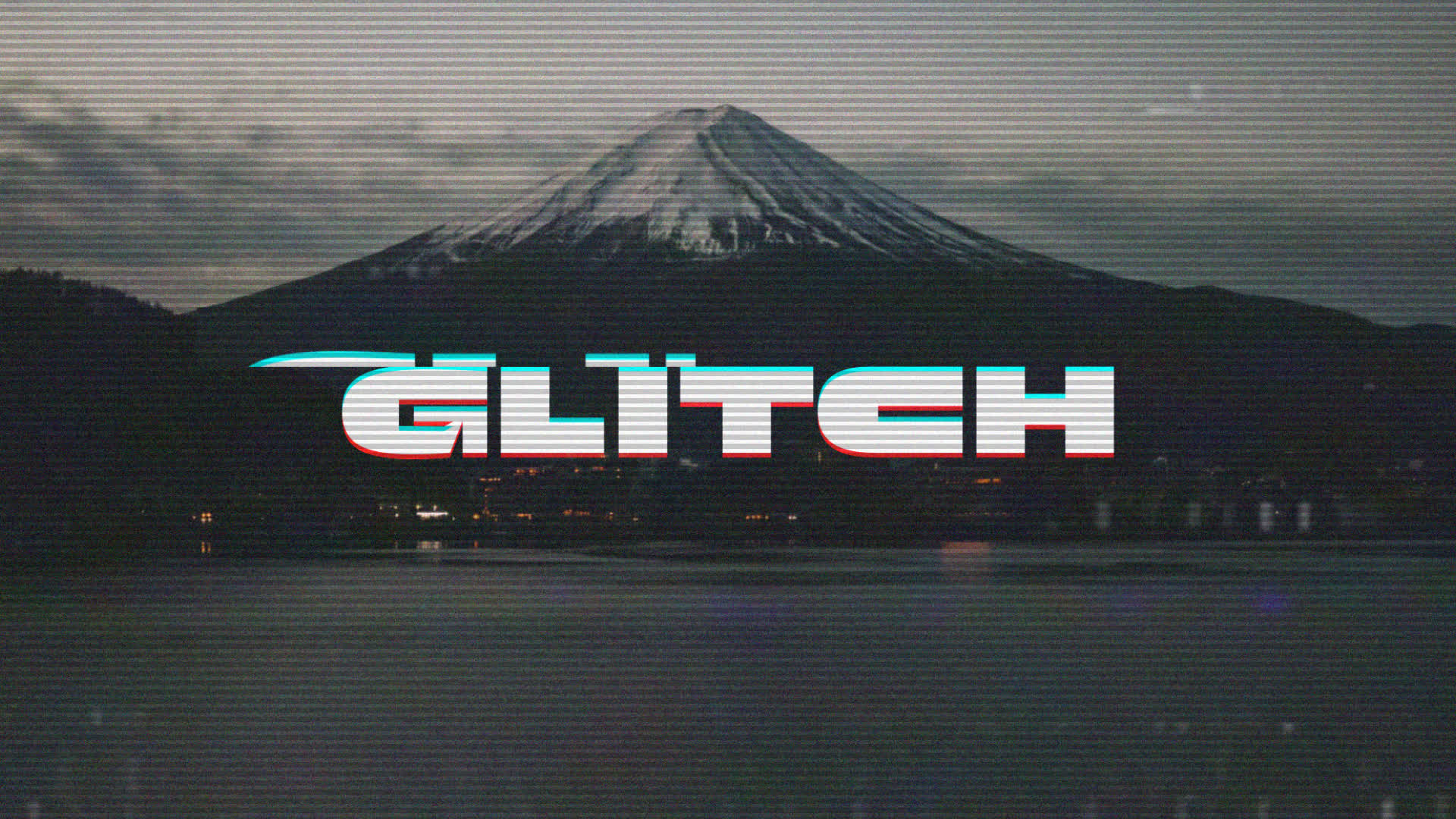 Glitch Minimal Slideshow