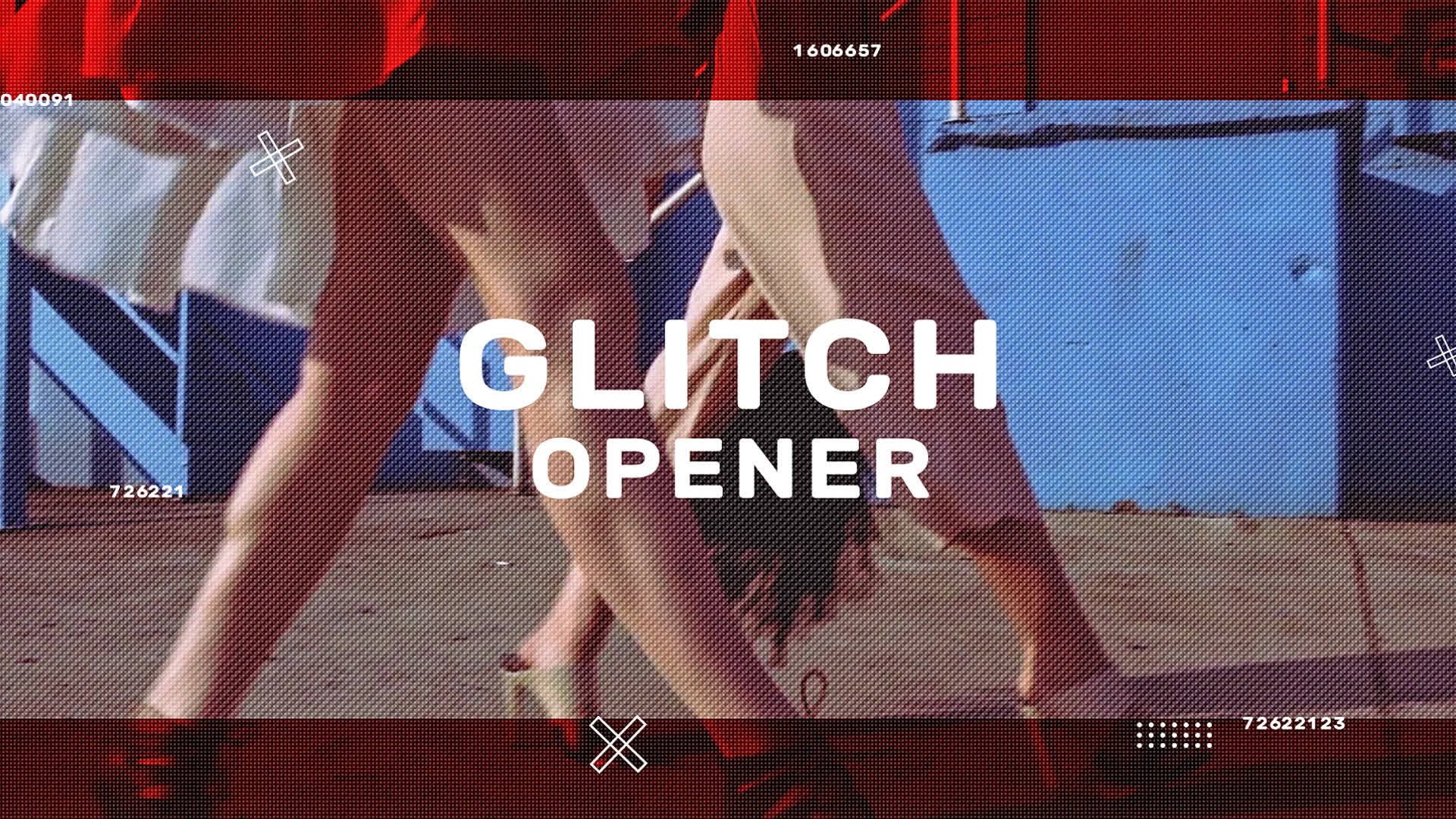 Glitch Opener Intro Sequence