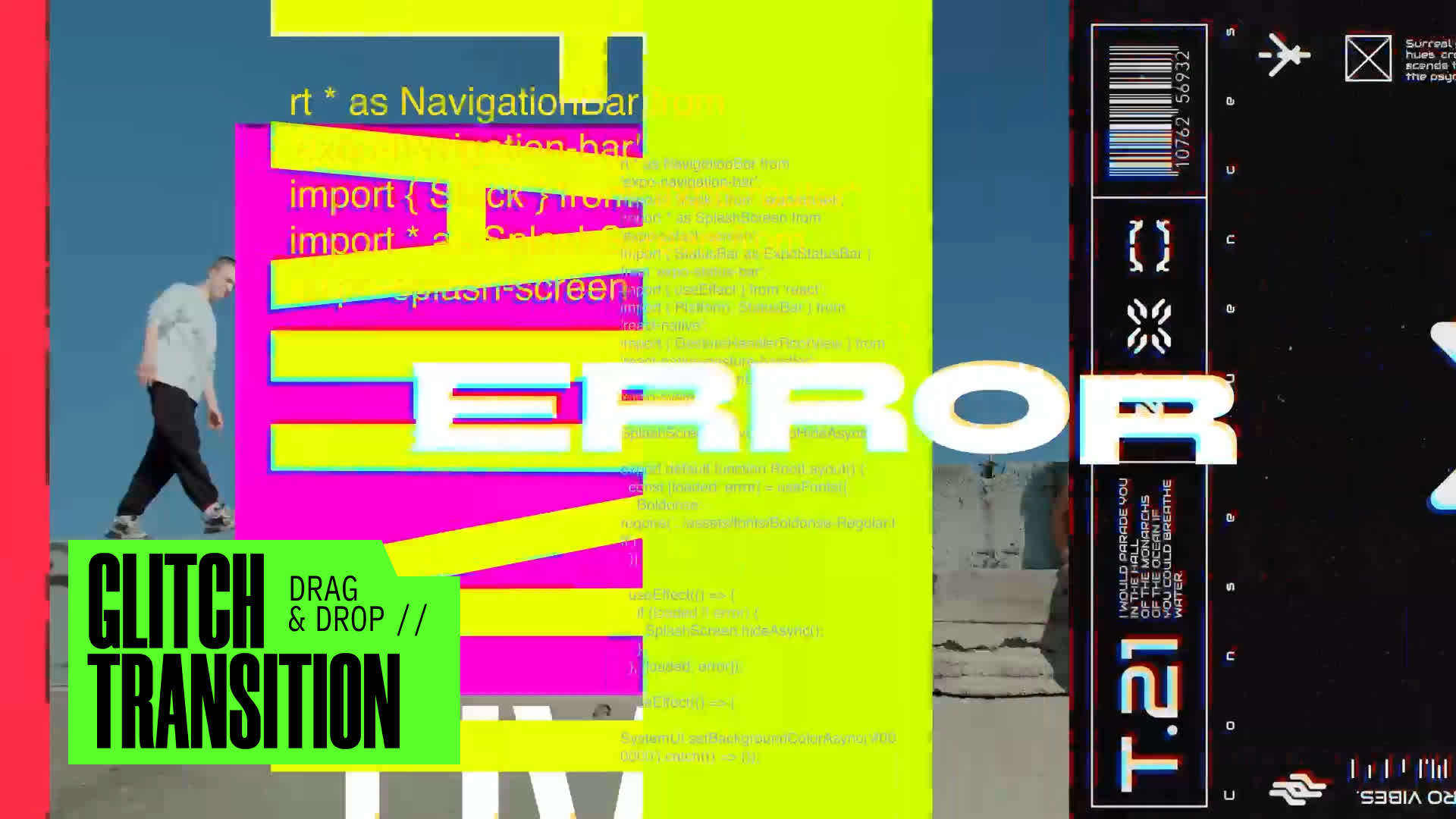 Glitch Transition