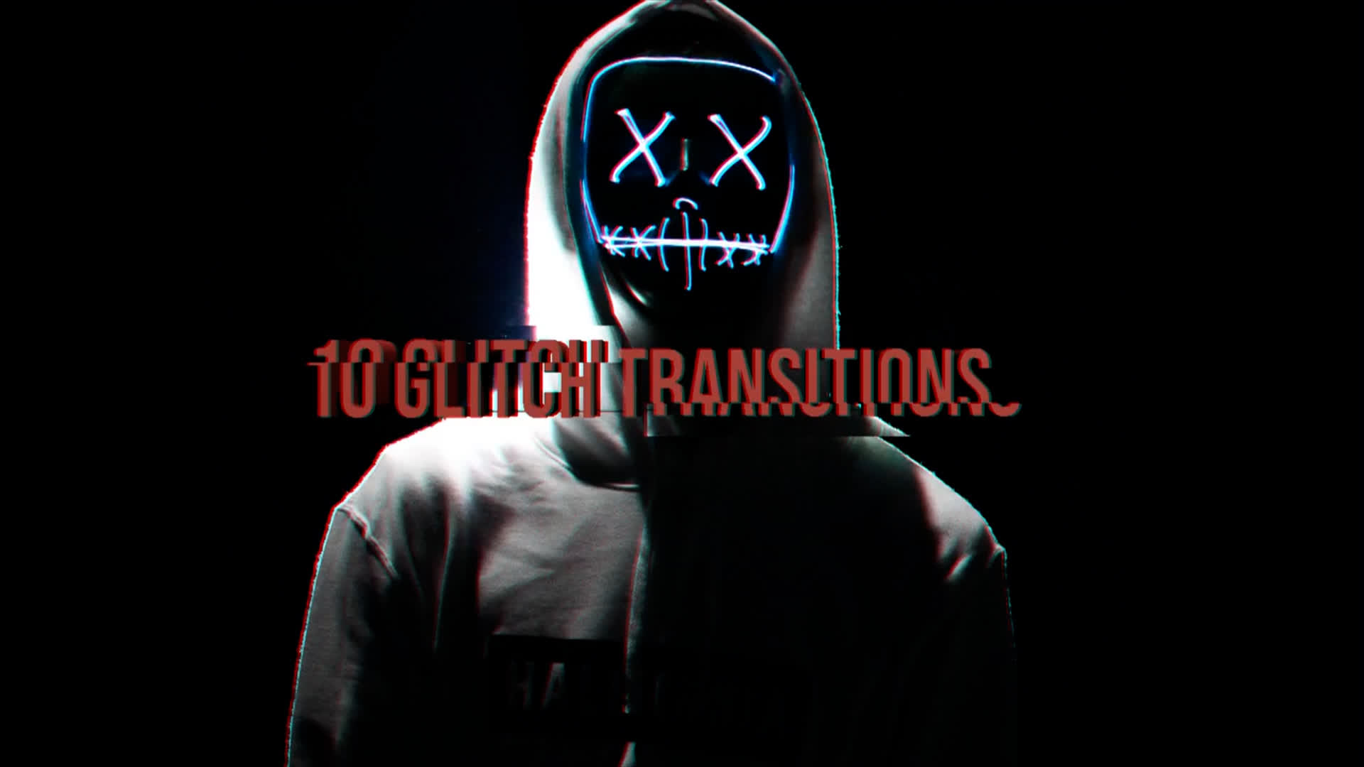 Glitch Transition Dark Pack