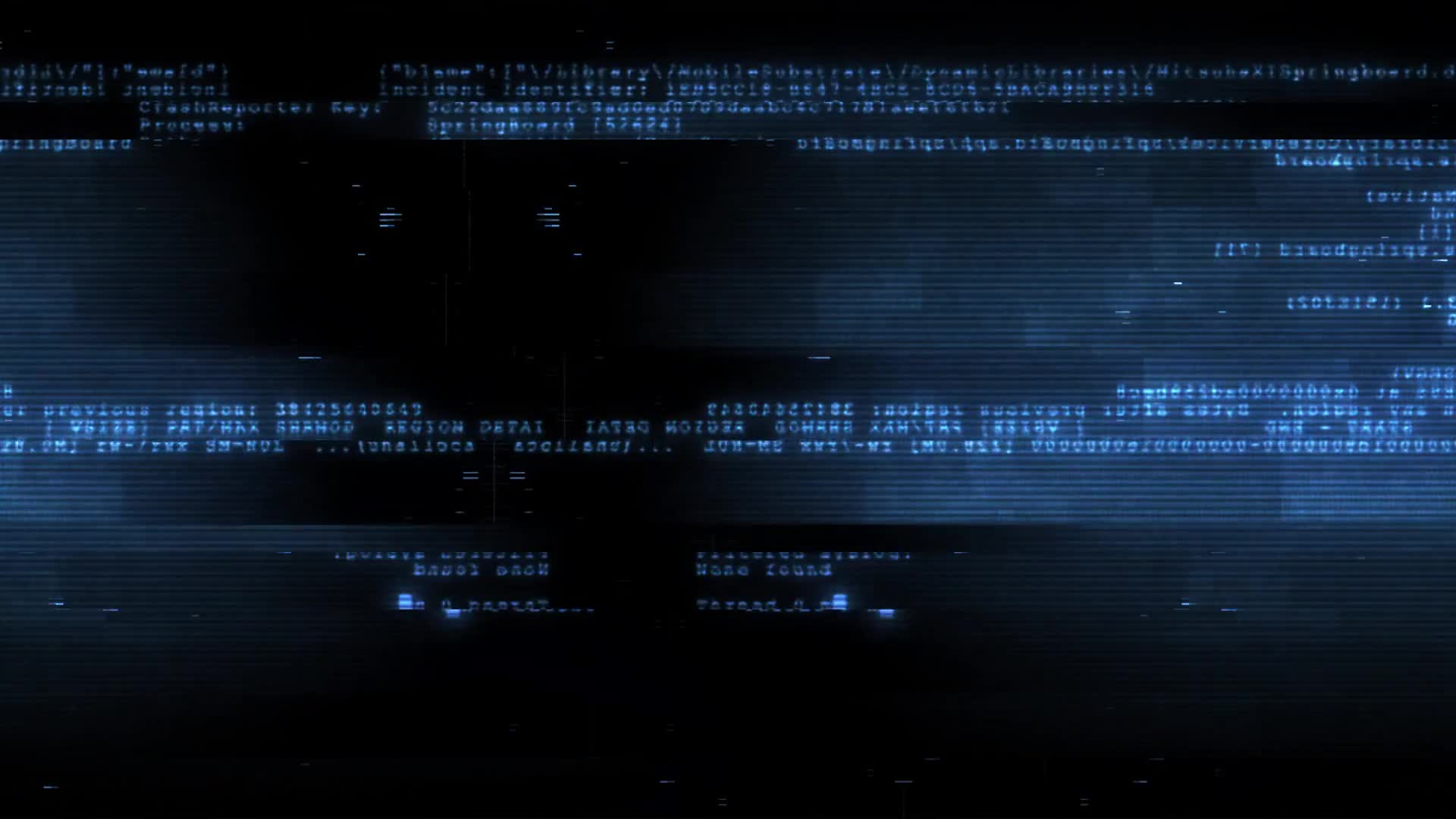 Glitchy Video Overlay