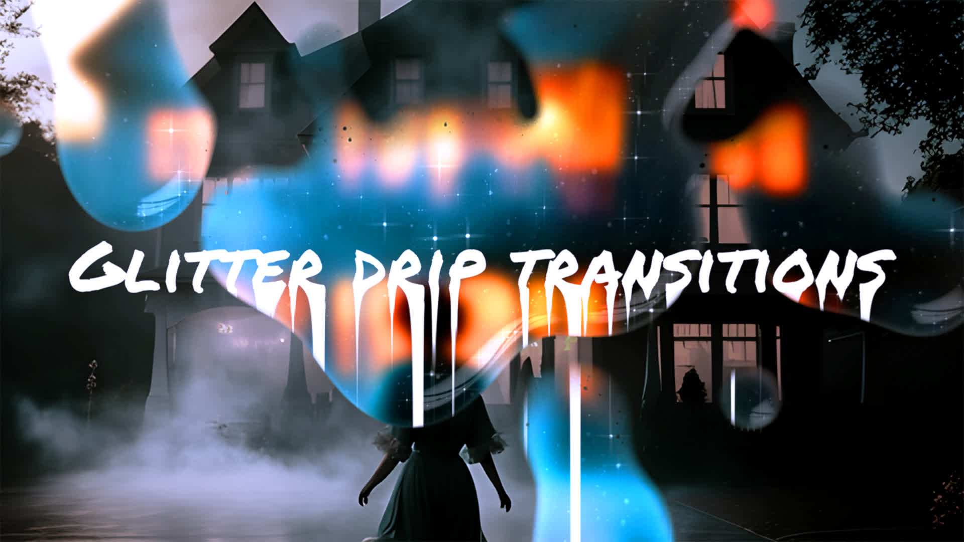 Glitter Drip Transitions