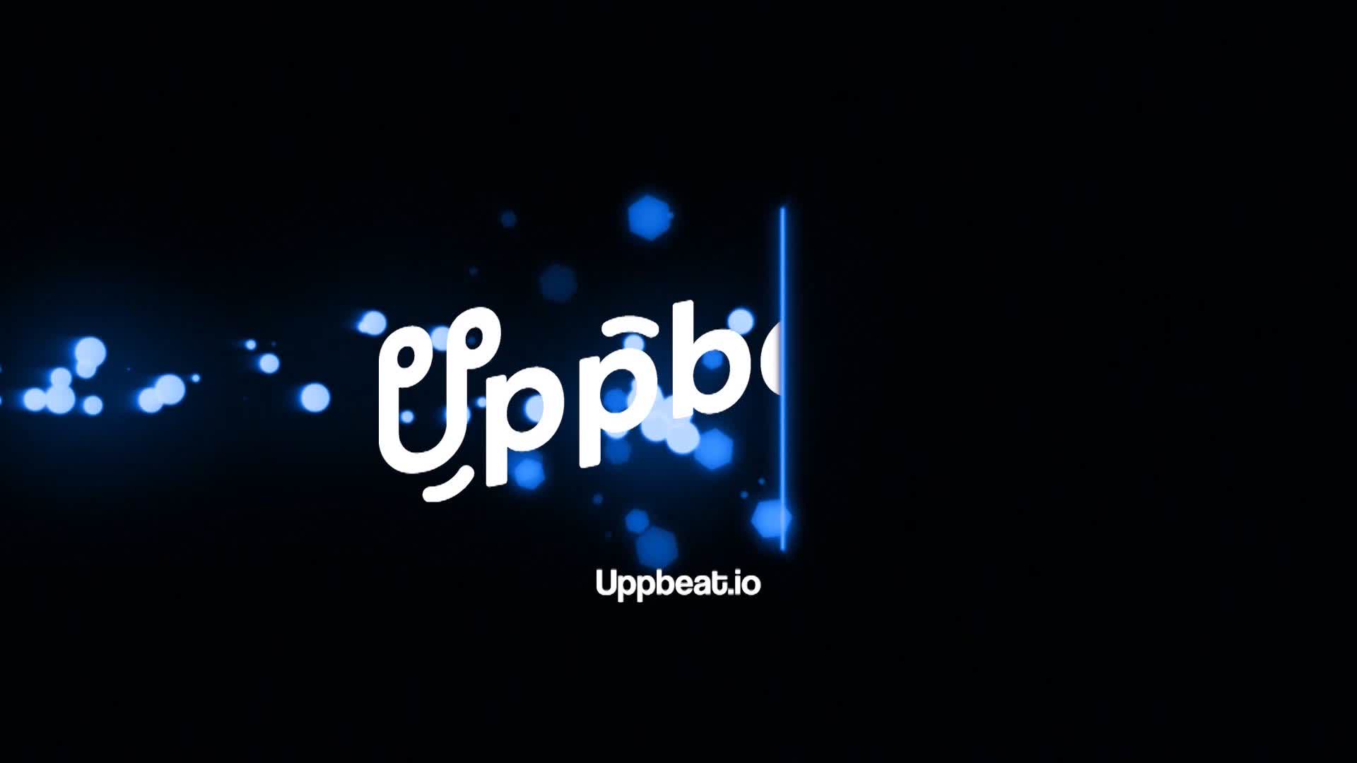 Glow Particles Logo Reveal