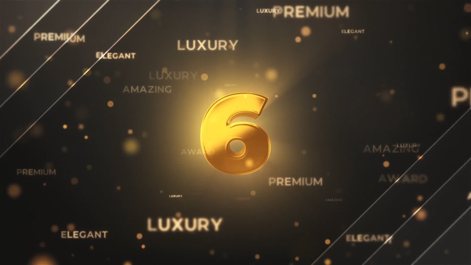 Gold Countdown Intro