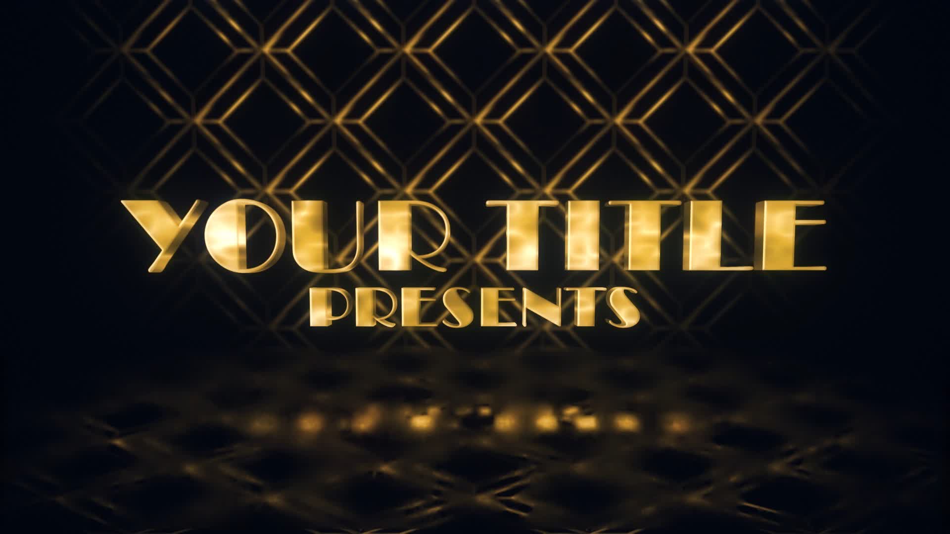 Golden Award Title Intro