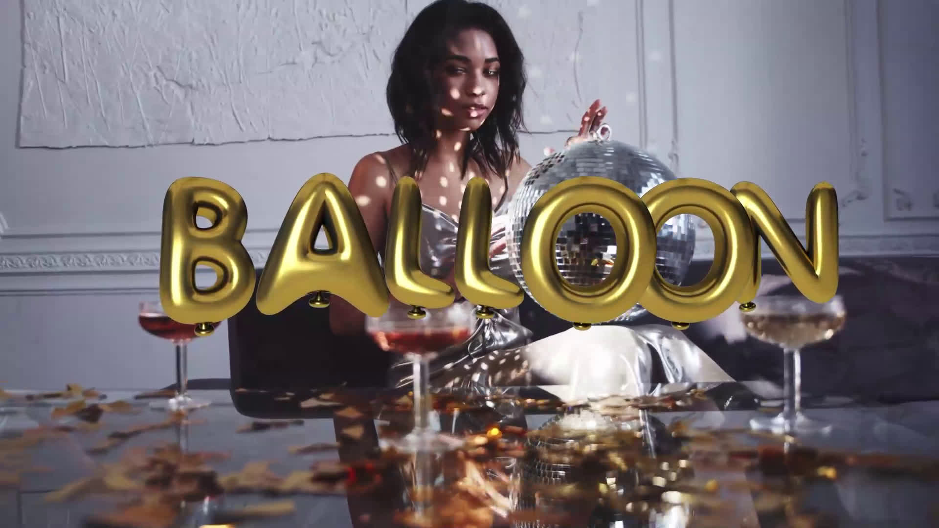Golden Balloon Title