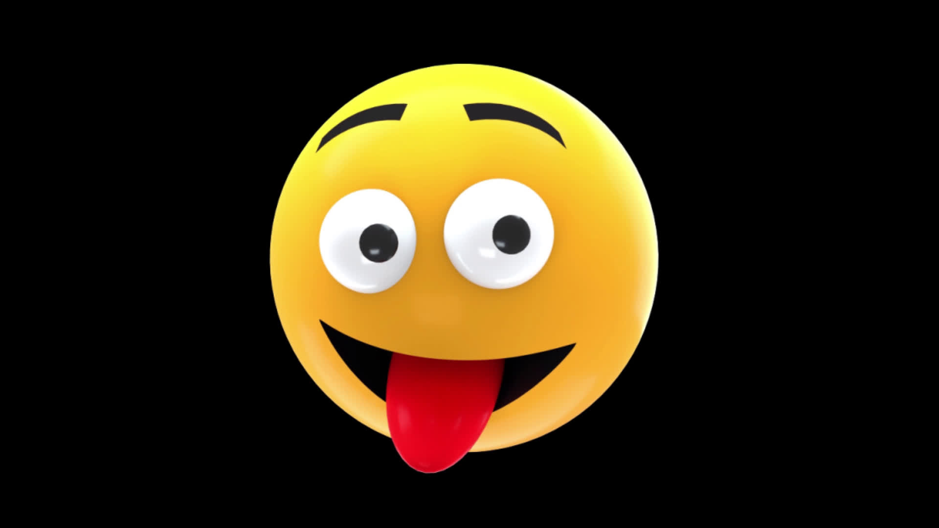 Goofy Tongue Out Emoji