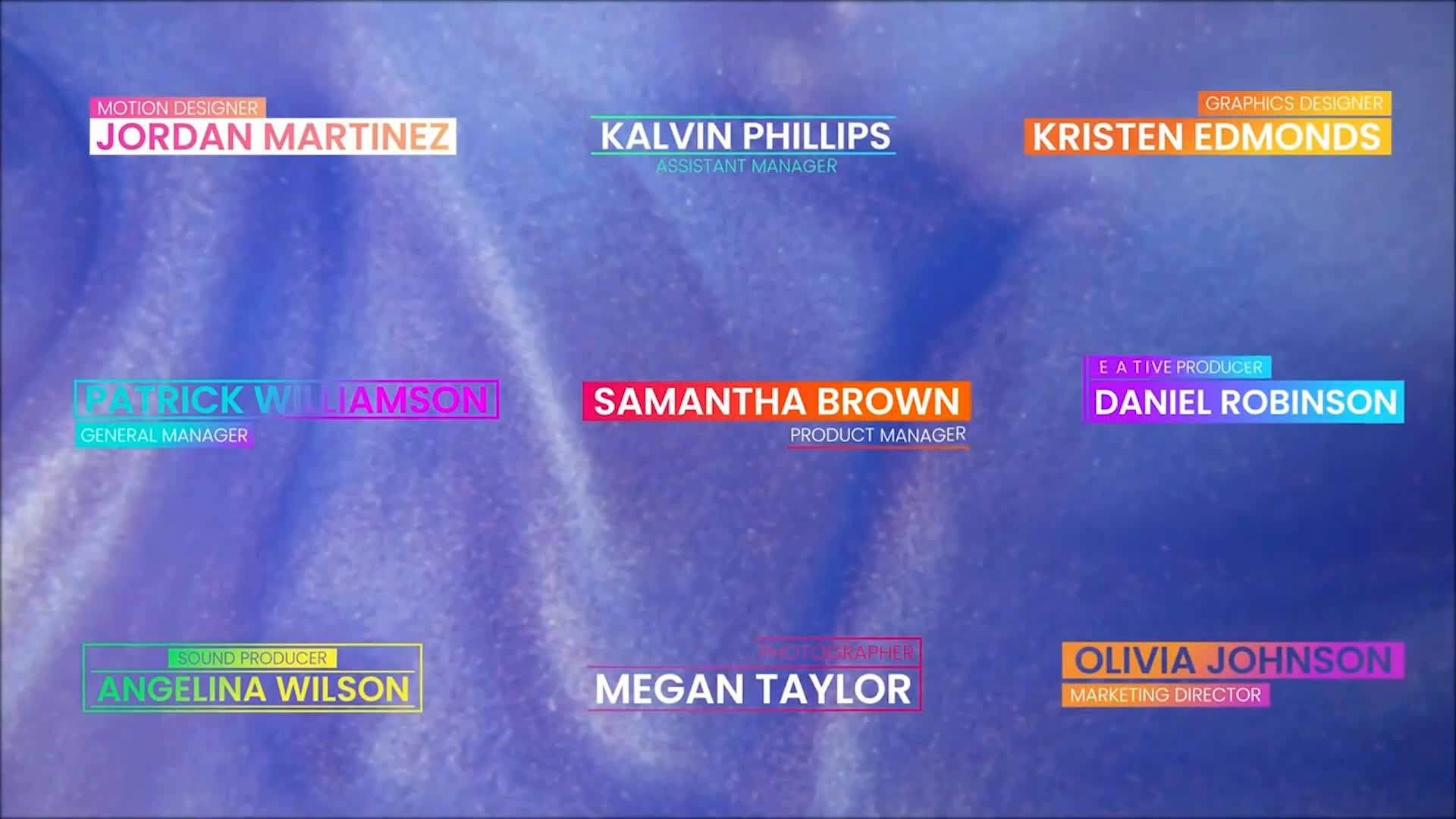 Gradient Lower Thirds