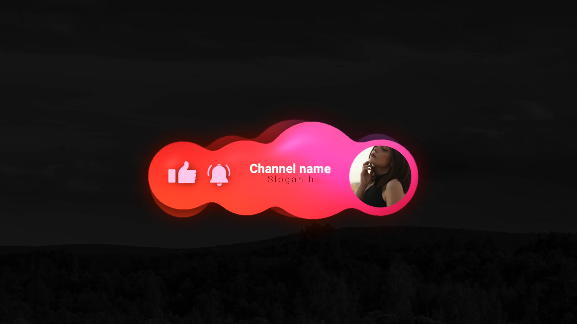 Gradient Subscribe Lowerthirds