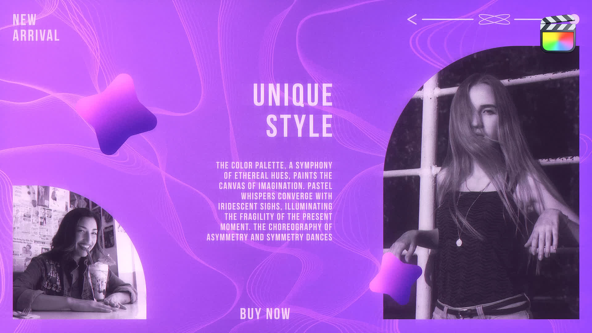 Gradient Typography Intro