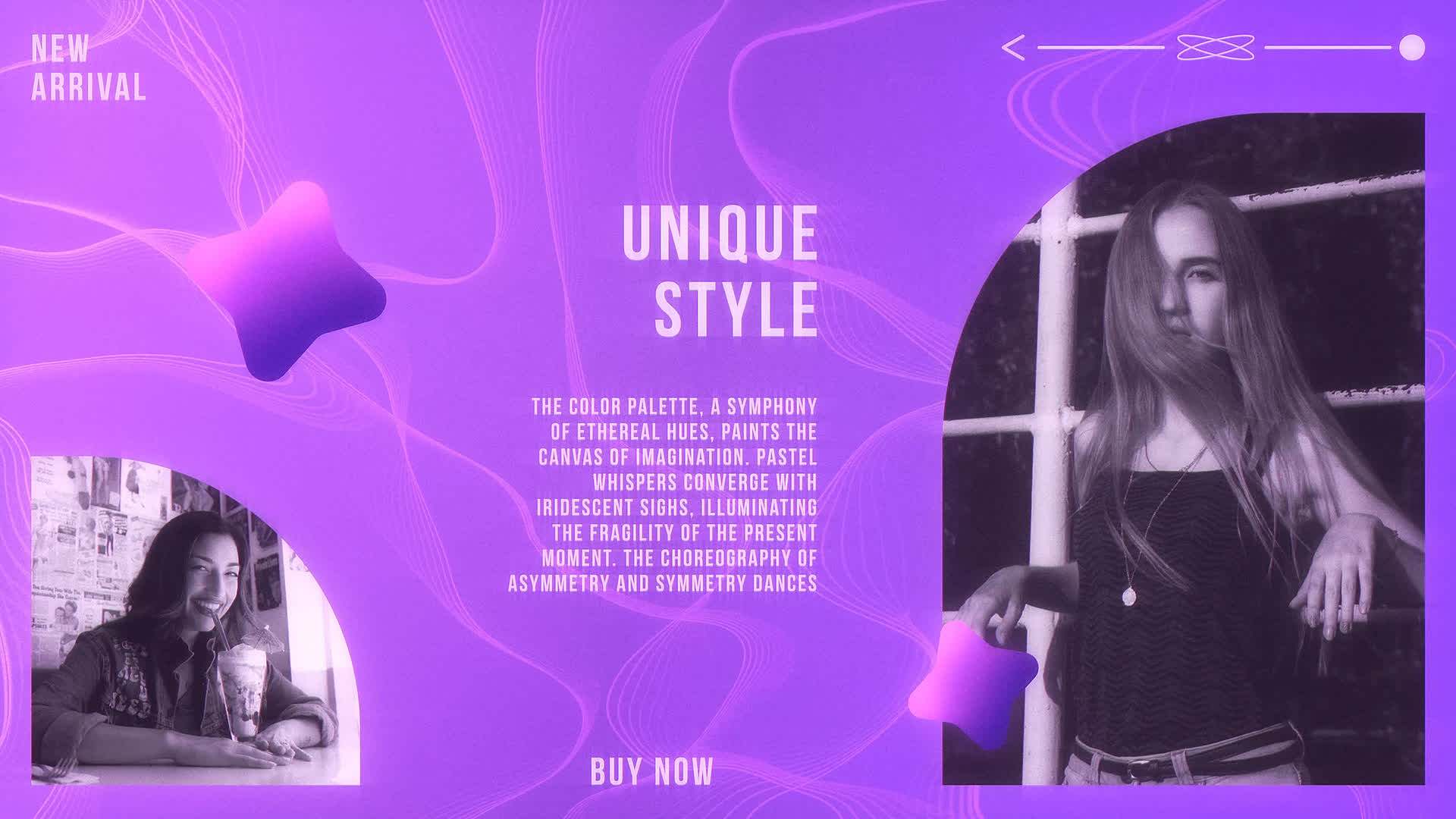 Gradient Typography Intro