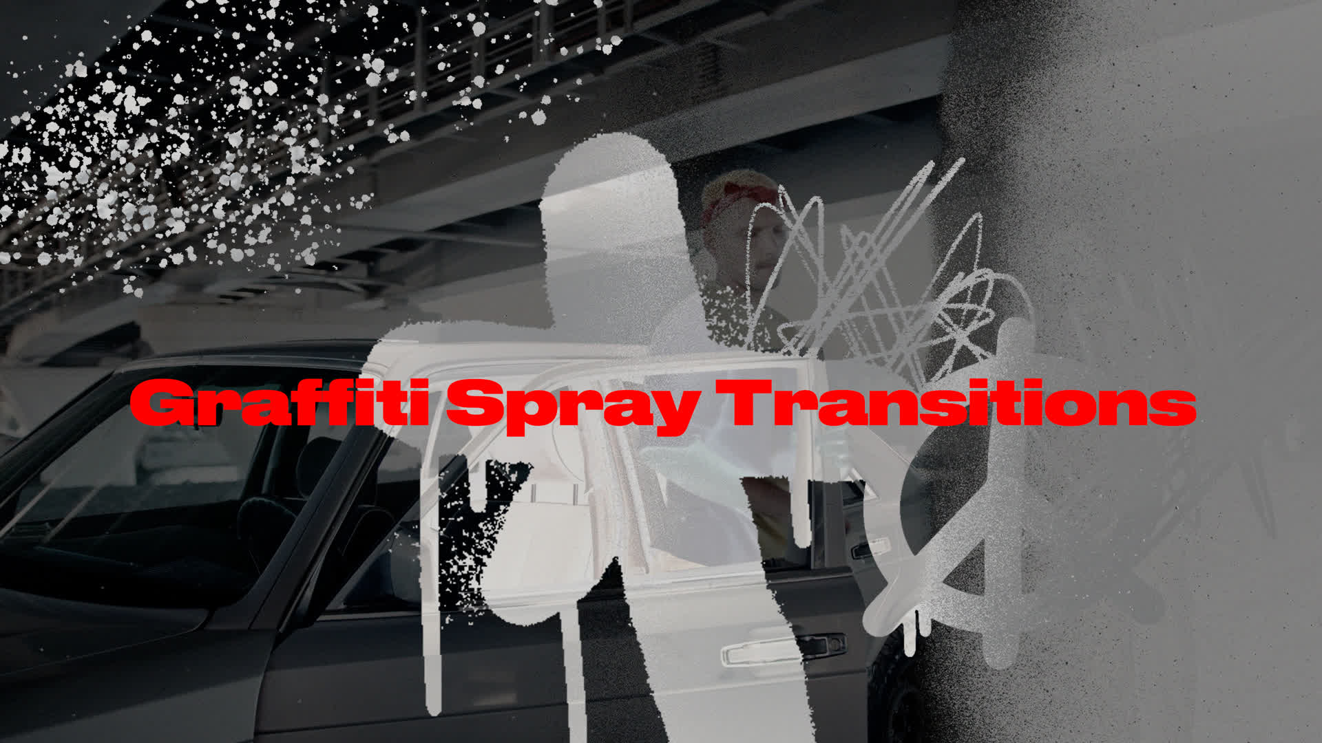Graffiti Spray Transitions