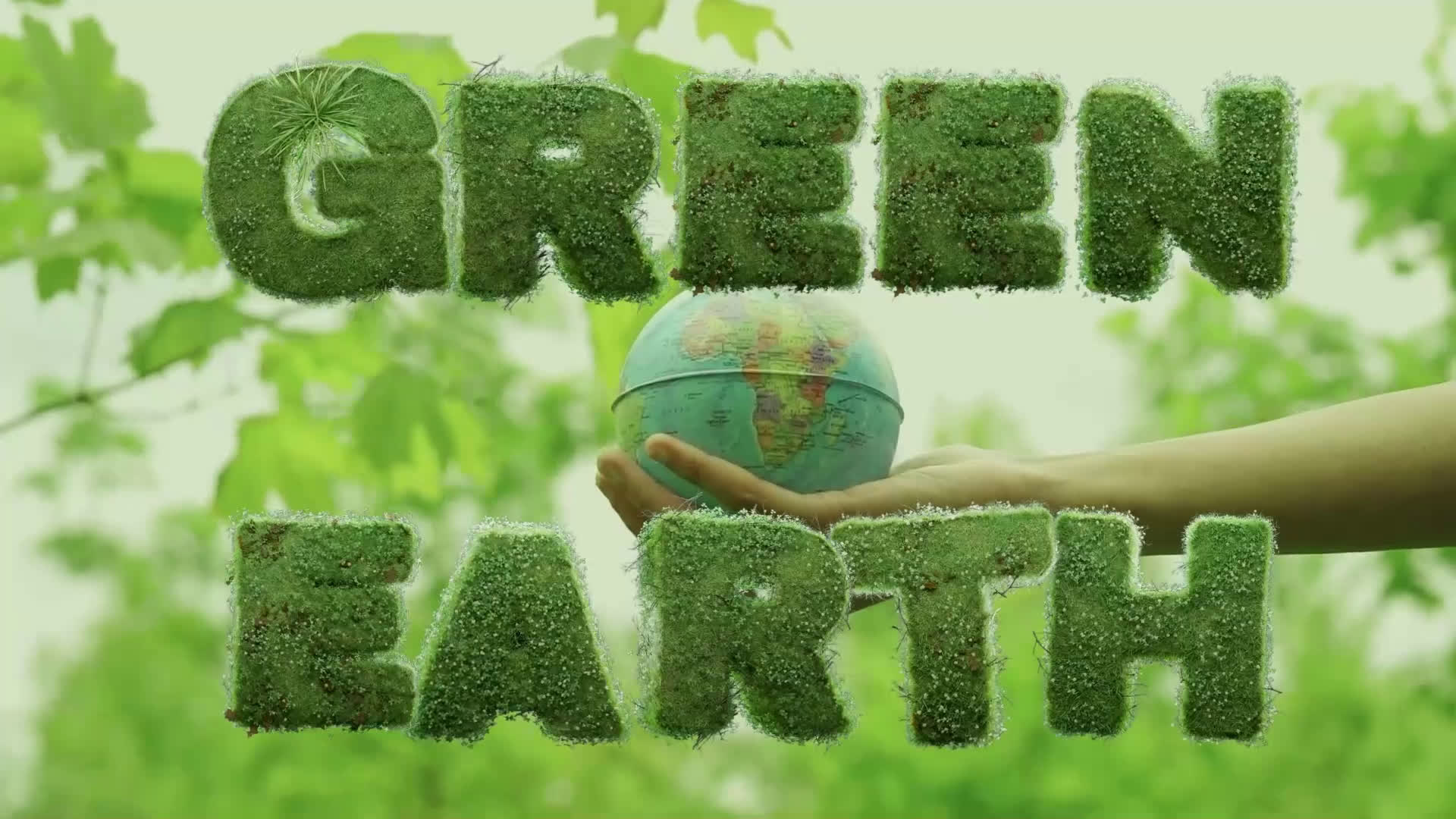 Grass Typography