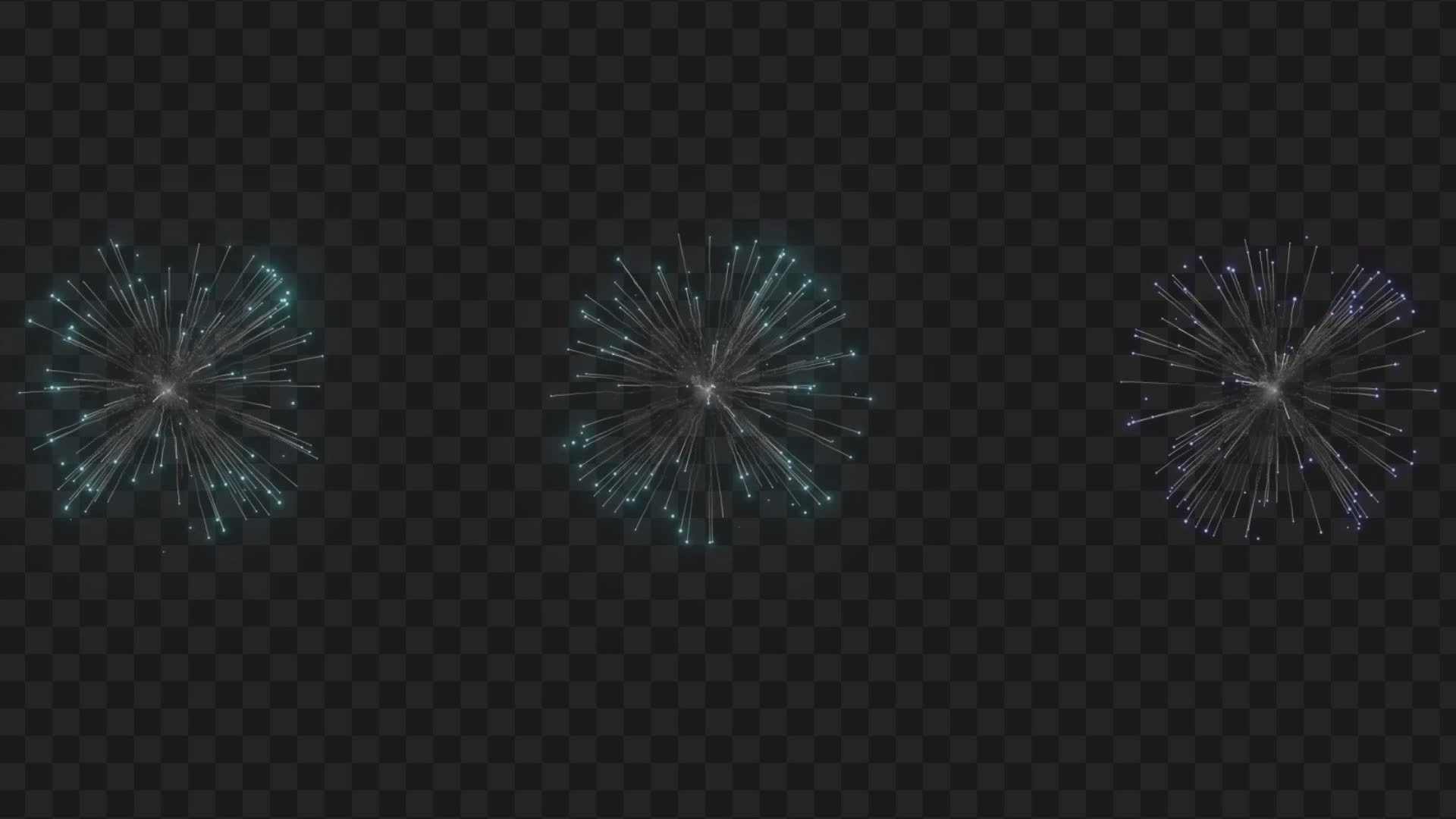 Green Fireworks Pack On Alpha