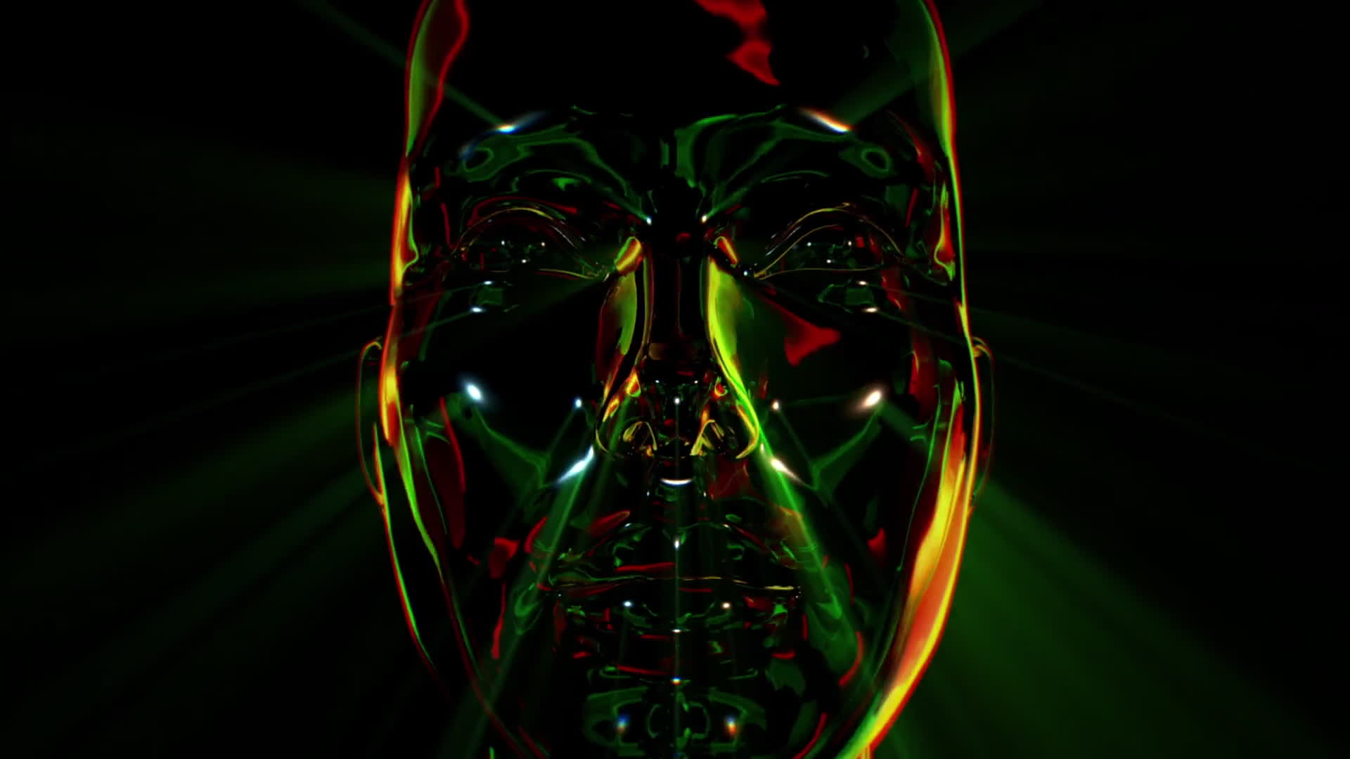 Green Red Strobe Lights Head Loop